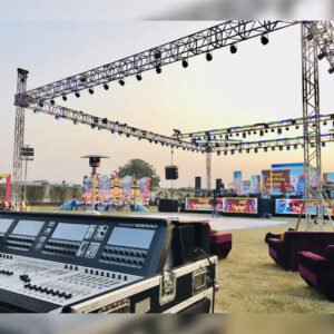 Box Truss Light Setup